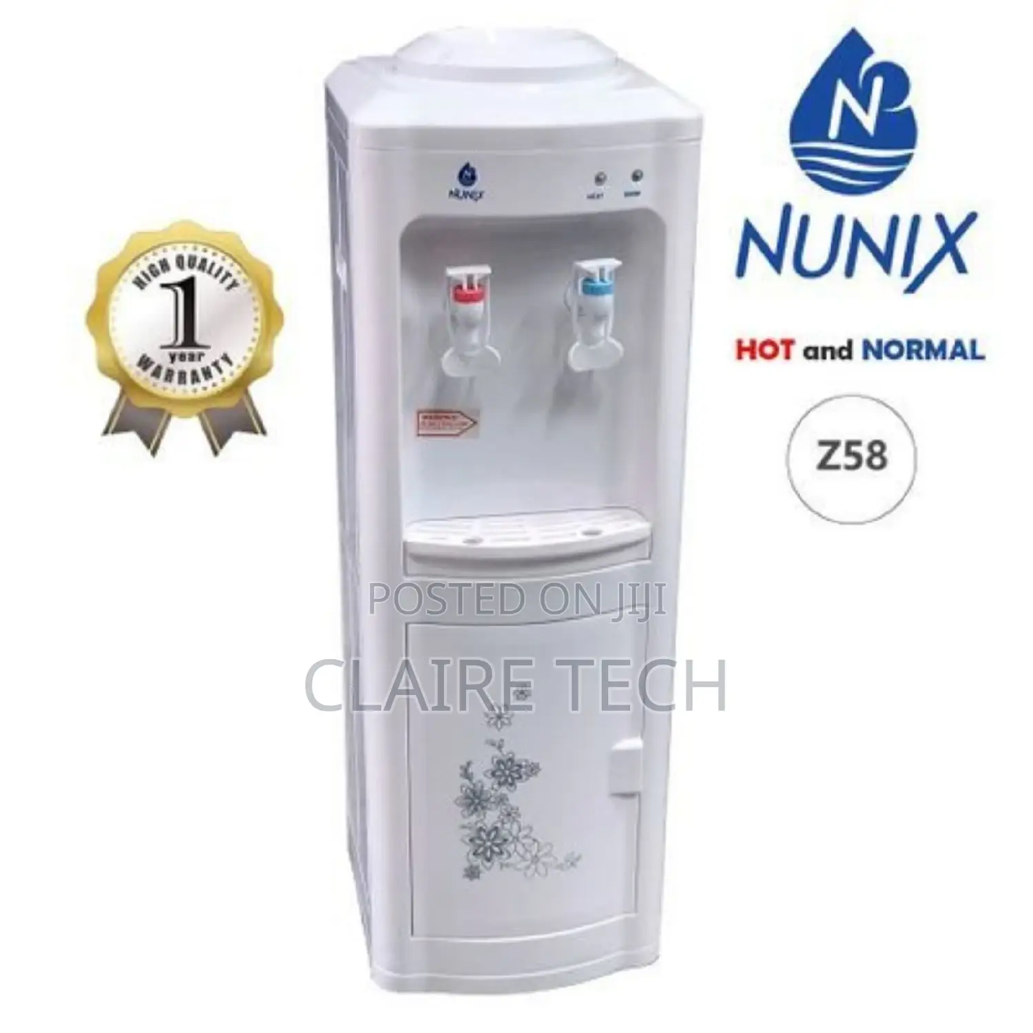 Nunix Z58 Hot and Normal Free Standing Water Dispenser
