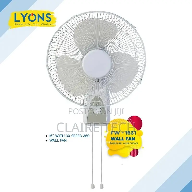 AILYONS Wall Fan 16" High Quality and Durable Fan
