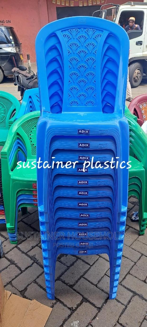 Adix Armless Plastic Chairs - thumbnail 2