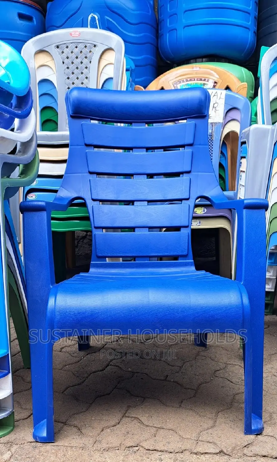 High-Back Plastic Chairs