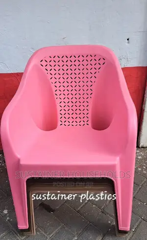 Pink Skyplast Plastic Chairs