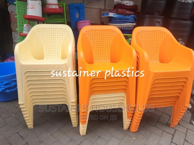 Colourful Plastic Chairs - thumbnail 2