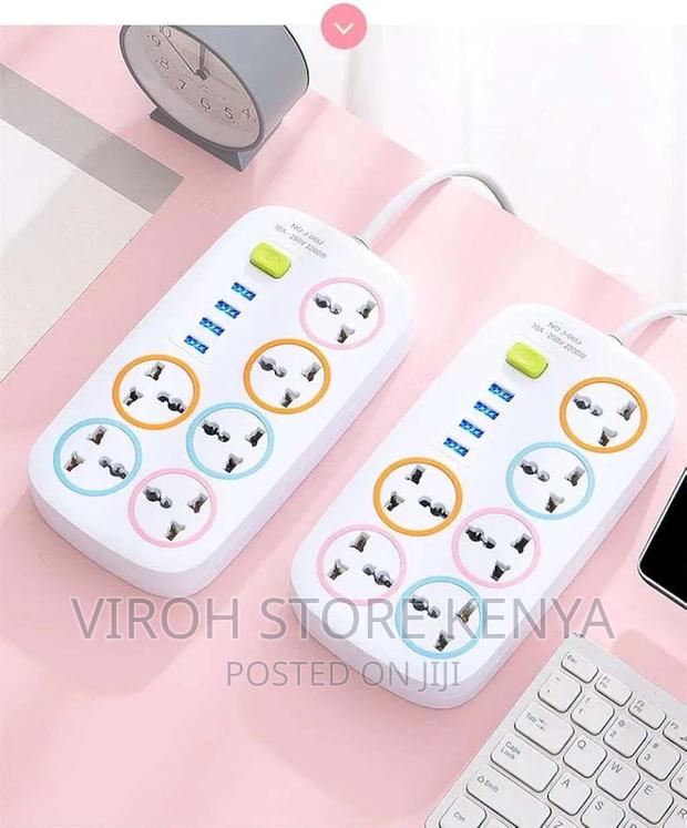 10 Outputs Socket Extension Cable 3m Long - main view