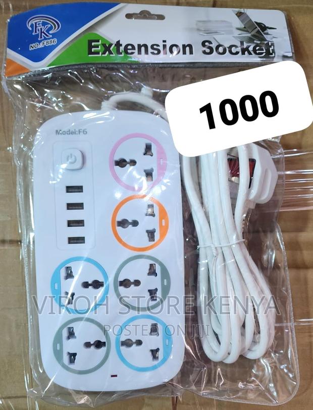 Extension Socket 10 Outputs 3m Cable Power Extension Wire - main view