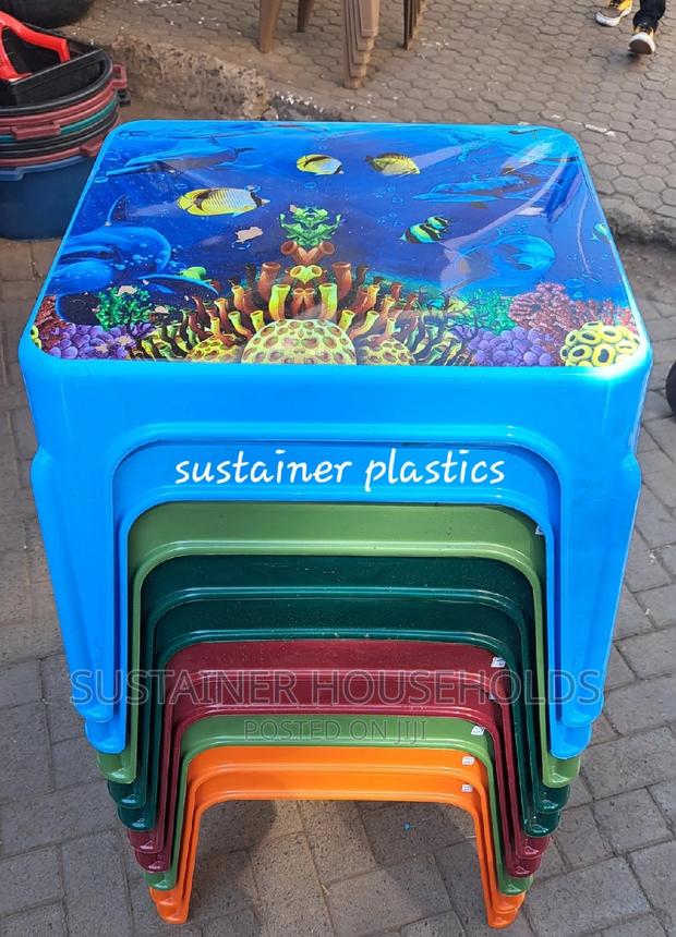 Kids Plastic Tables - main view