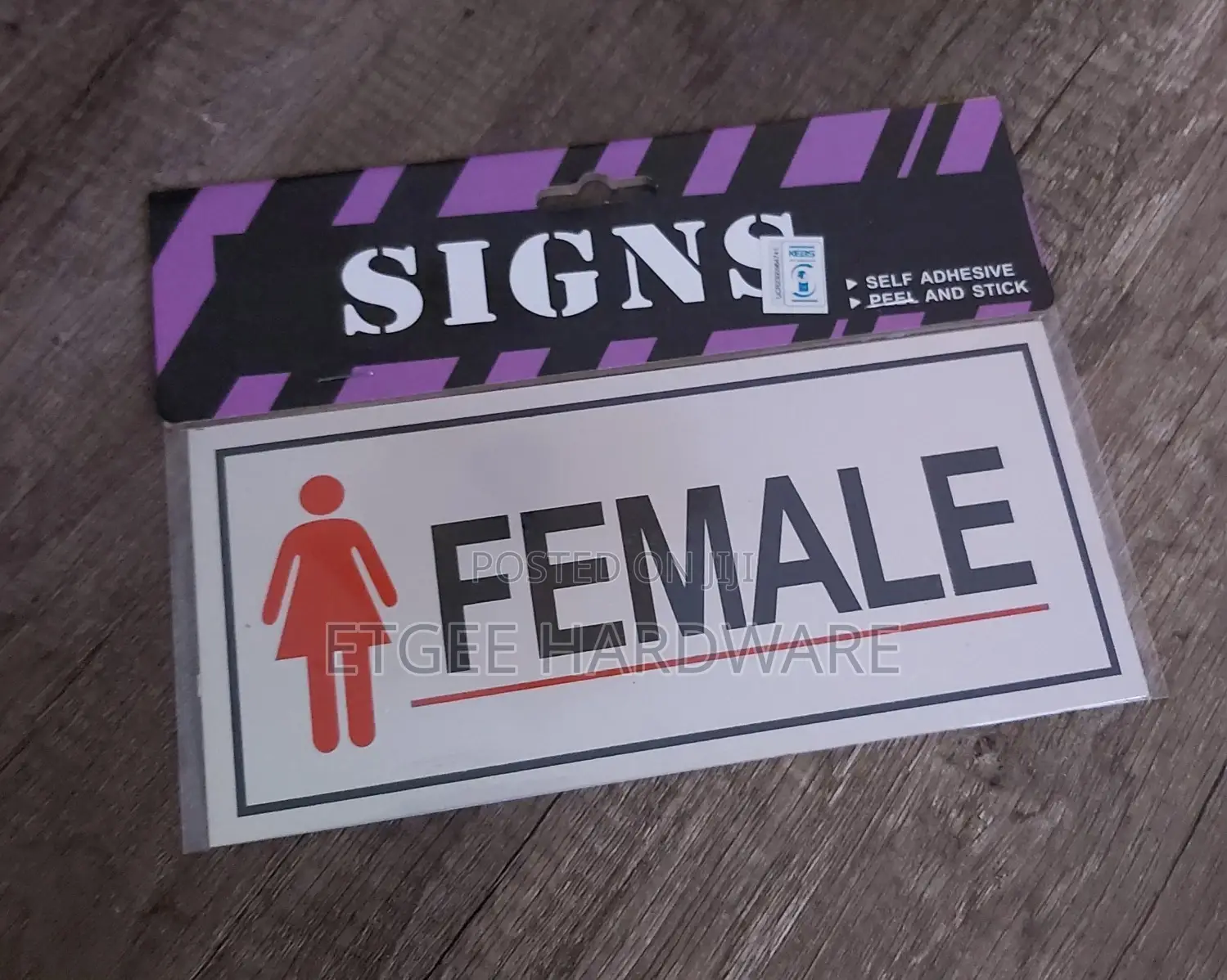 Female Toilet Signage