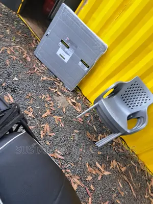 Set of Plastic Chairs and a Table