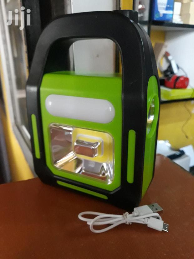 Solar Charge Three Light Source Portable Torch