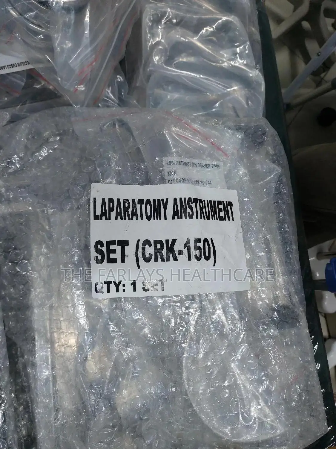 Laparatomy Set.