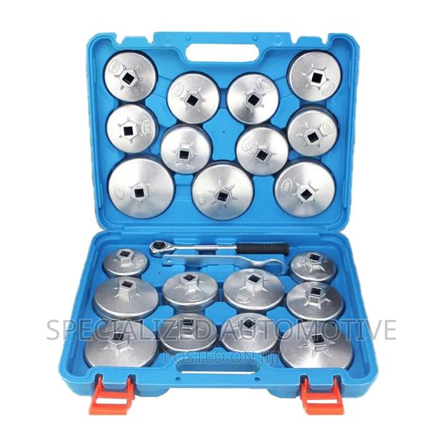 Universal Vehicle Oil Filter Cap Wrench Kit - main view