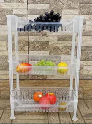 Square 3tier Trolley