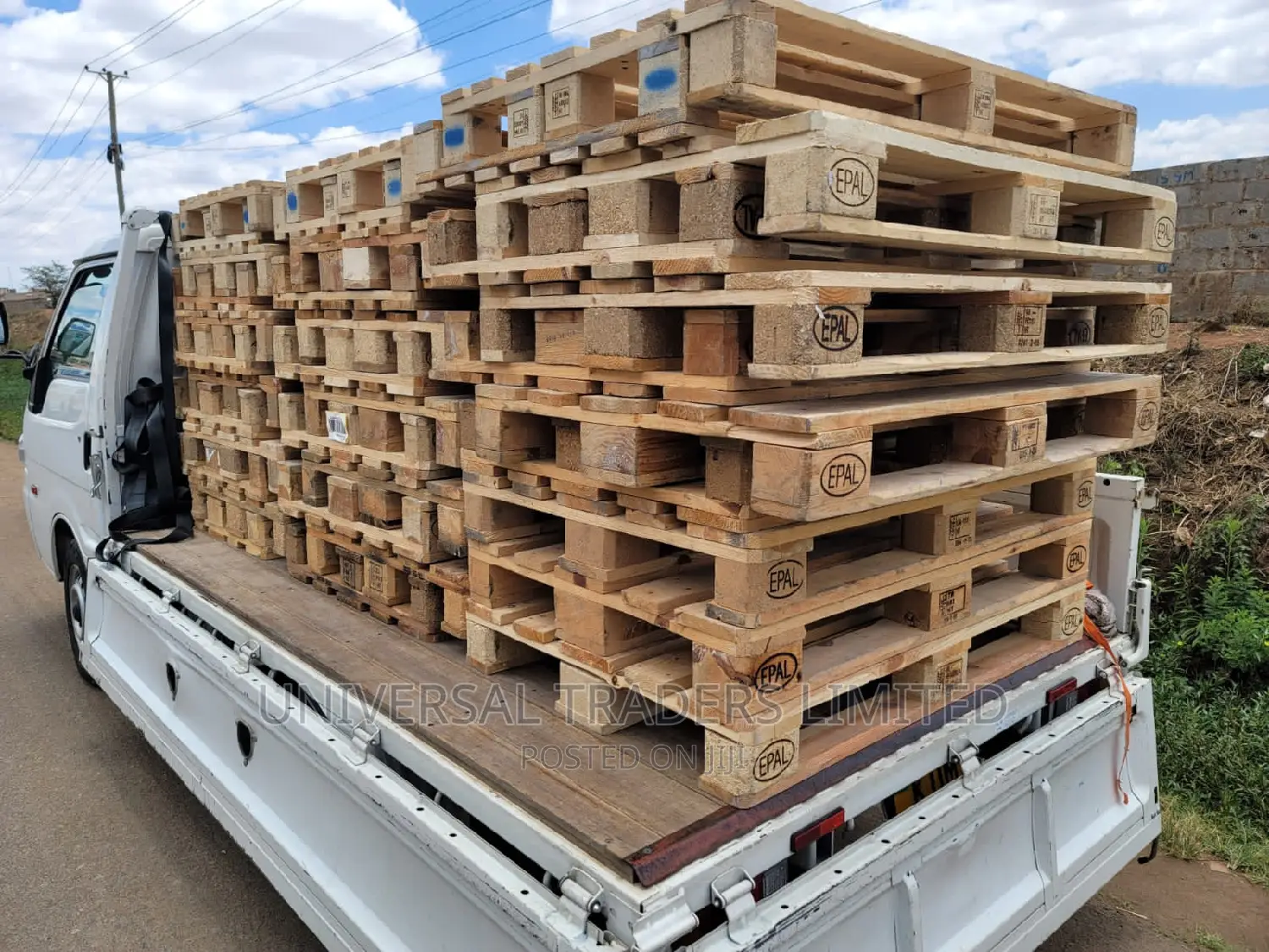 Pallets - Wooden Pallets - Heavy Duty Pallets - Size 120*80
