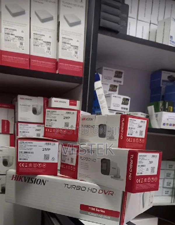4 Cameras CCTV Hikvision 4-Channel CCTV Complete 2mp CCTV 