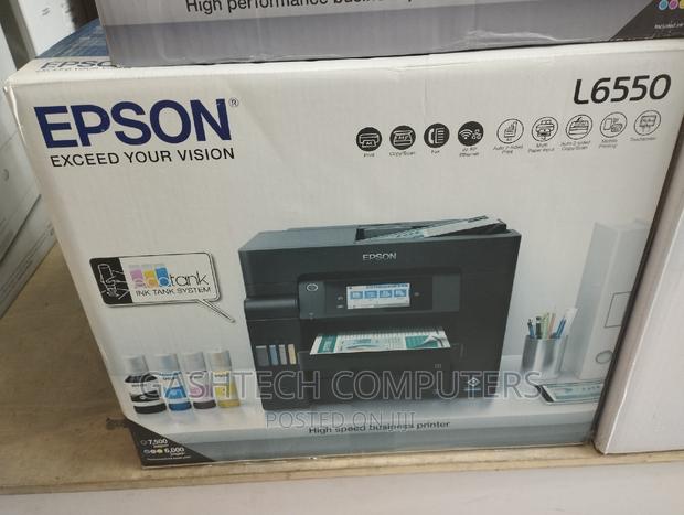 Epson L6550 A4 Colour Wi-Fi Duplex All-in-One Printer - main view