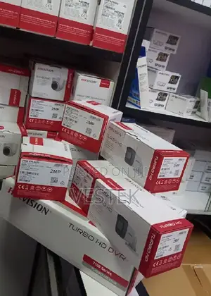 4 Cameras CCTV Hikvision 4-Channel CCTV Complete New CCTV,