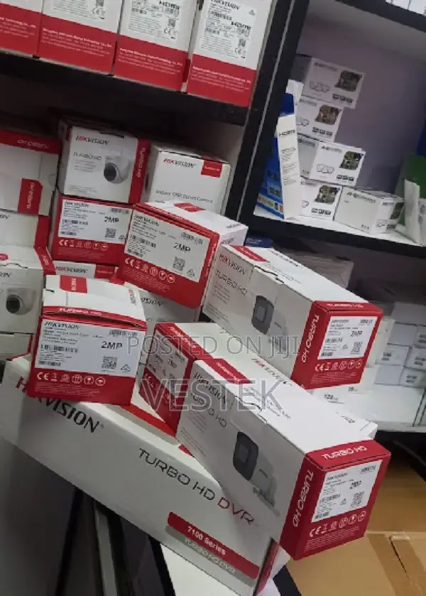4 Cameras CCTV Hikvision 4-Channel CCTV Complete New CCTV,