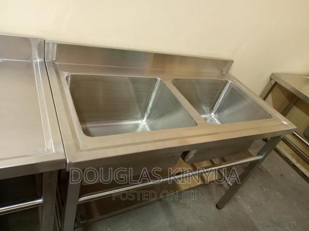 Double Sink Stainless Steel - main view