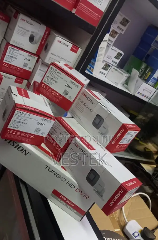 4 Cameras CCTV Hikvision 4-Channel CCTV Complete CCTV Kit 