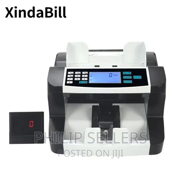 Cash Currency Detector USD EURO Bill Counter Contrefacon Wit - main view