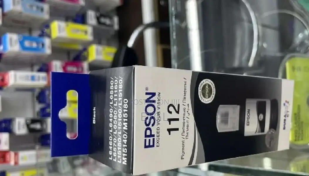 'Epson 112 Ecotank Black Ink Bottle