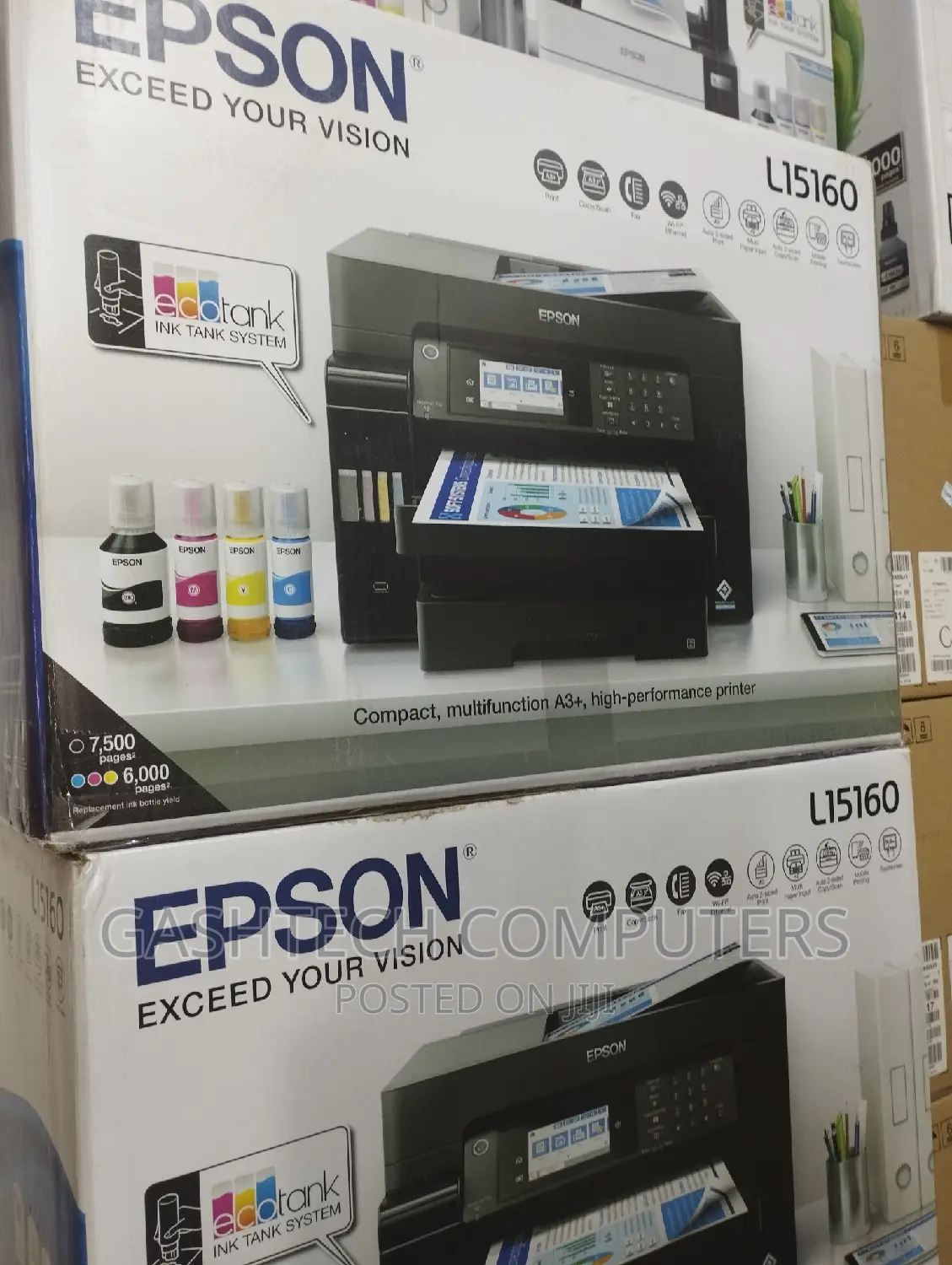 Epson L15160 Ecotank A3 Wi-Fi Duplex All-in-One Ink Tank