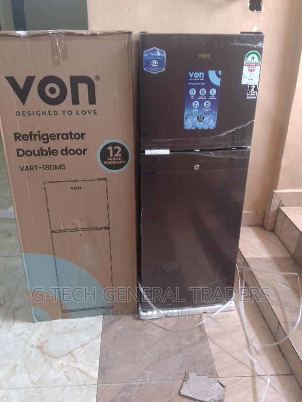Von Refrigerator!Von 138l Double Door Refrigerator