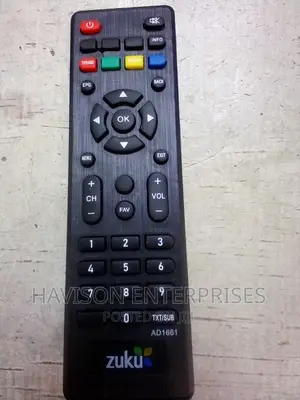 Latest Zuku Remote