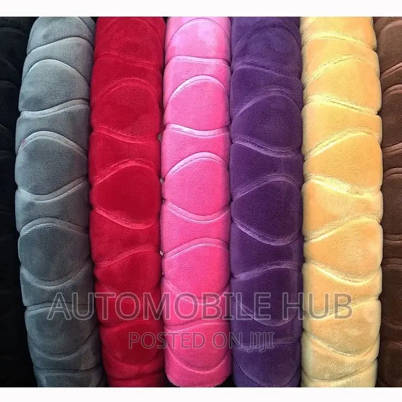 Velvet Steering Wheel Cover Color of Your Choice