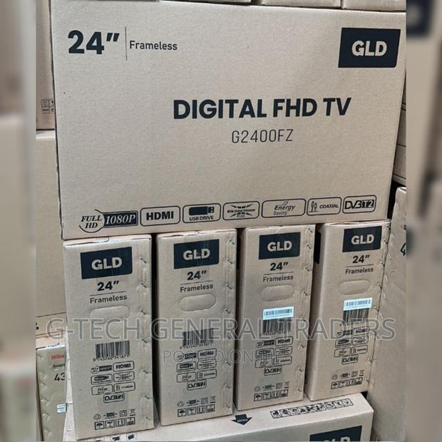 GLD Tv!Gld 24inch Frameless Digital Led HD Tv - thumbnail 2