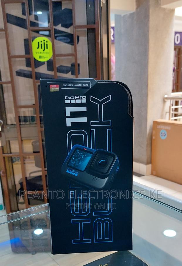 Go Pro Hero 11 Waterproof Action Camera-Black - thumbnail 3