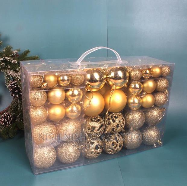 100pc Set Christmas Balls - thumbnail 3