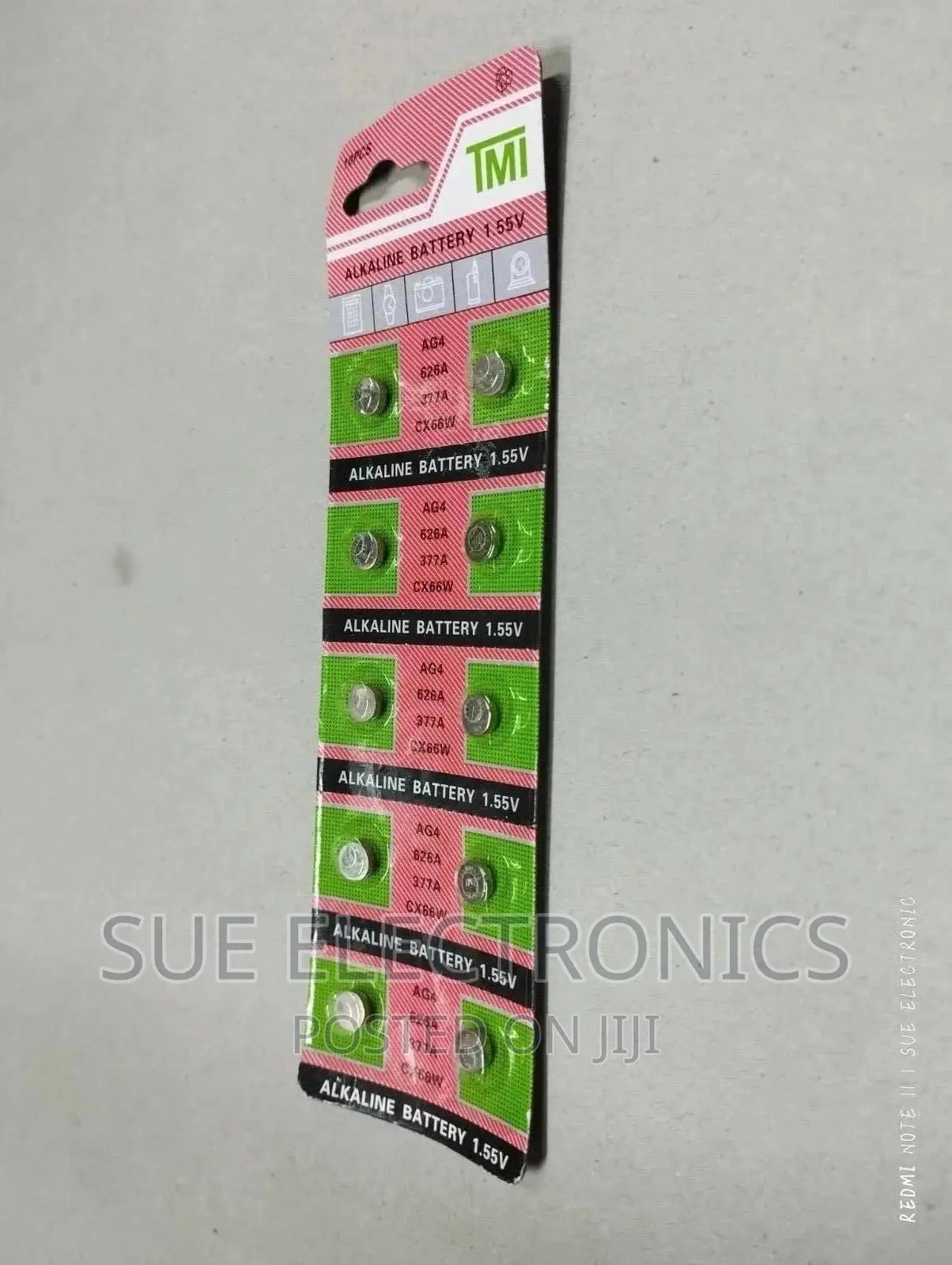 Ag4 Lr626 377 Watch Cell Alkaline