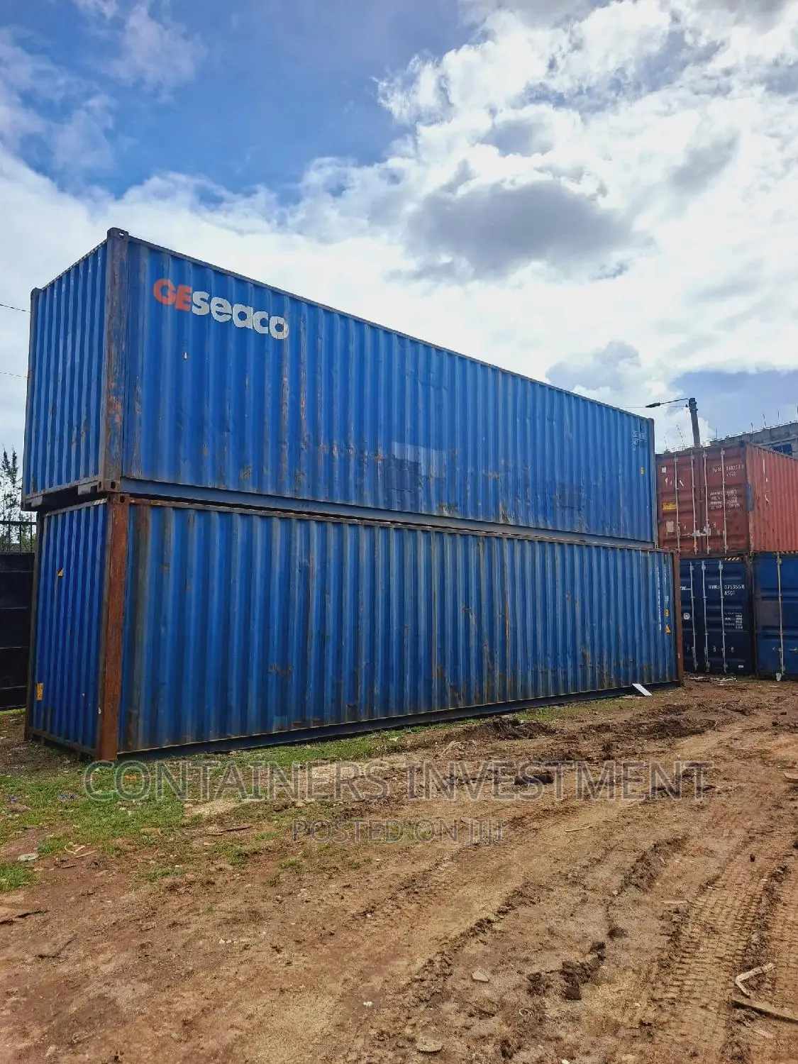 Shipping Containers Readily Available With Documentations
