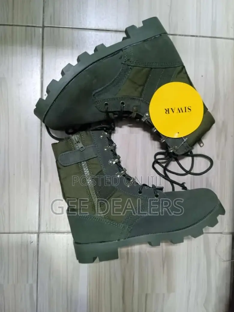 Siwar Jungle Green Tactical Military /Hiking Boots