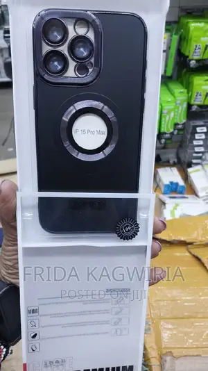 Magsafe Back Cover for iPhone 15 Pro Max With Lens Protector