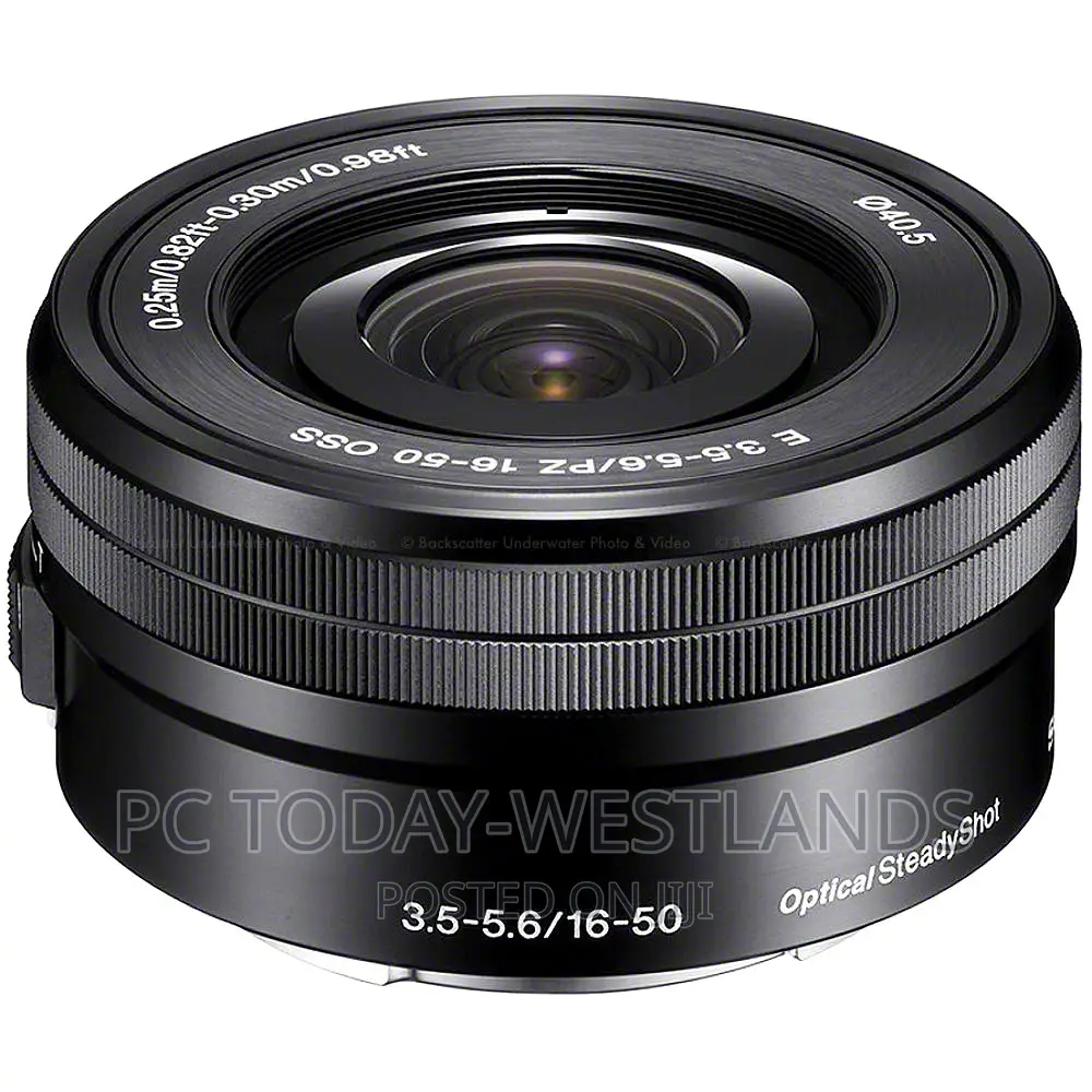 Sony E PZ 16-50mm F/3.5-5.6 OSS Lens (Black)