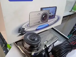 Screen Dual Lens HD 1080P Dash Cam Front Rear Built-in GPS