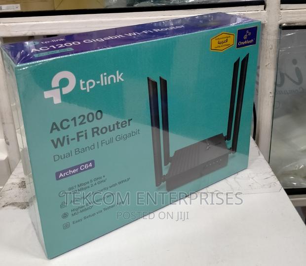 Tp-Link Archer C64 Ac1200 Dual-Band Gigabit Wi-Fi Routerc64
