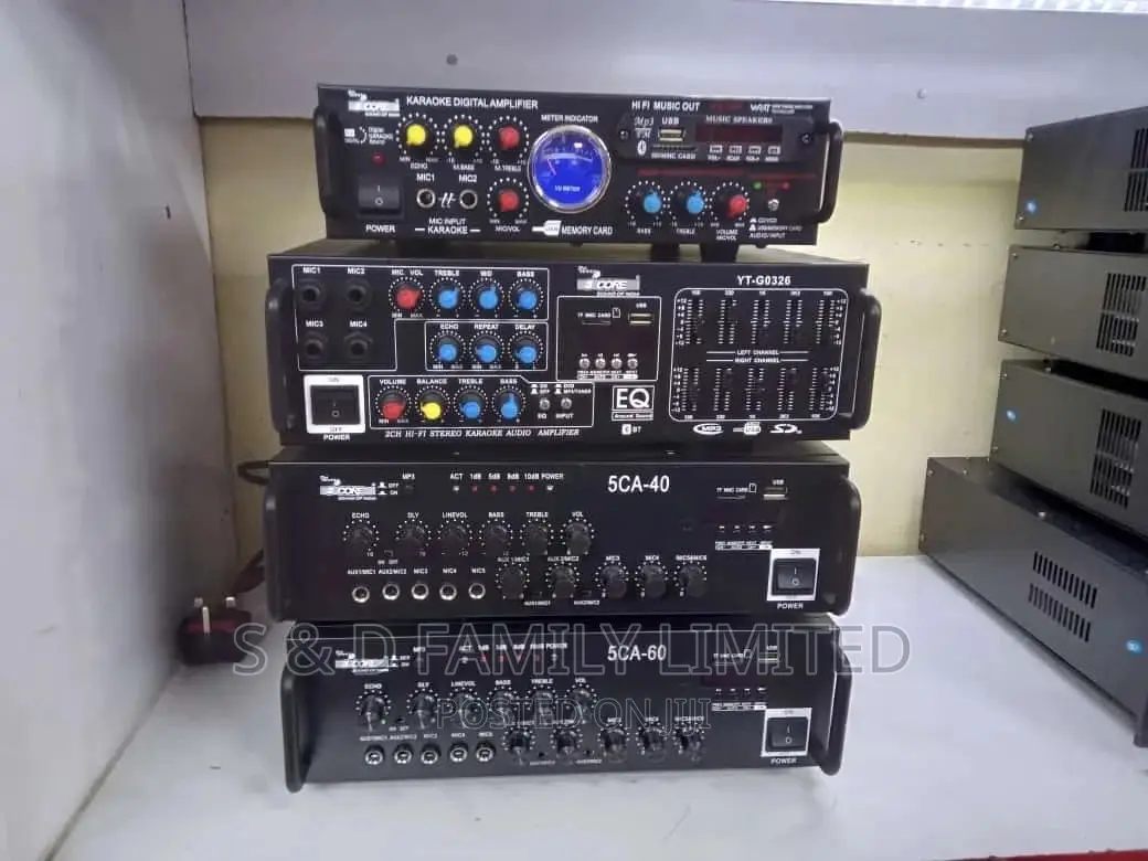 5 Core Karaoke Digital Amplifier