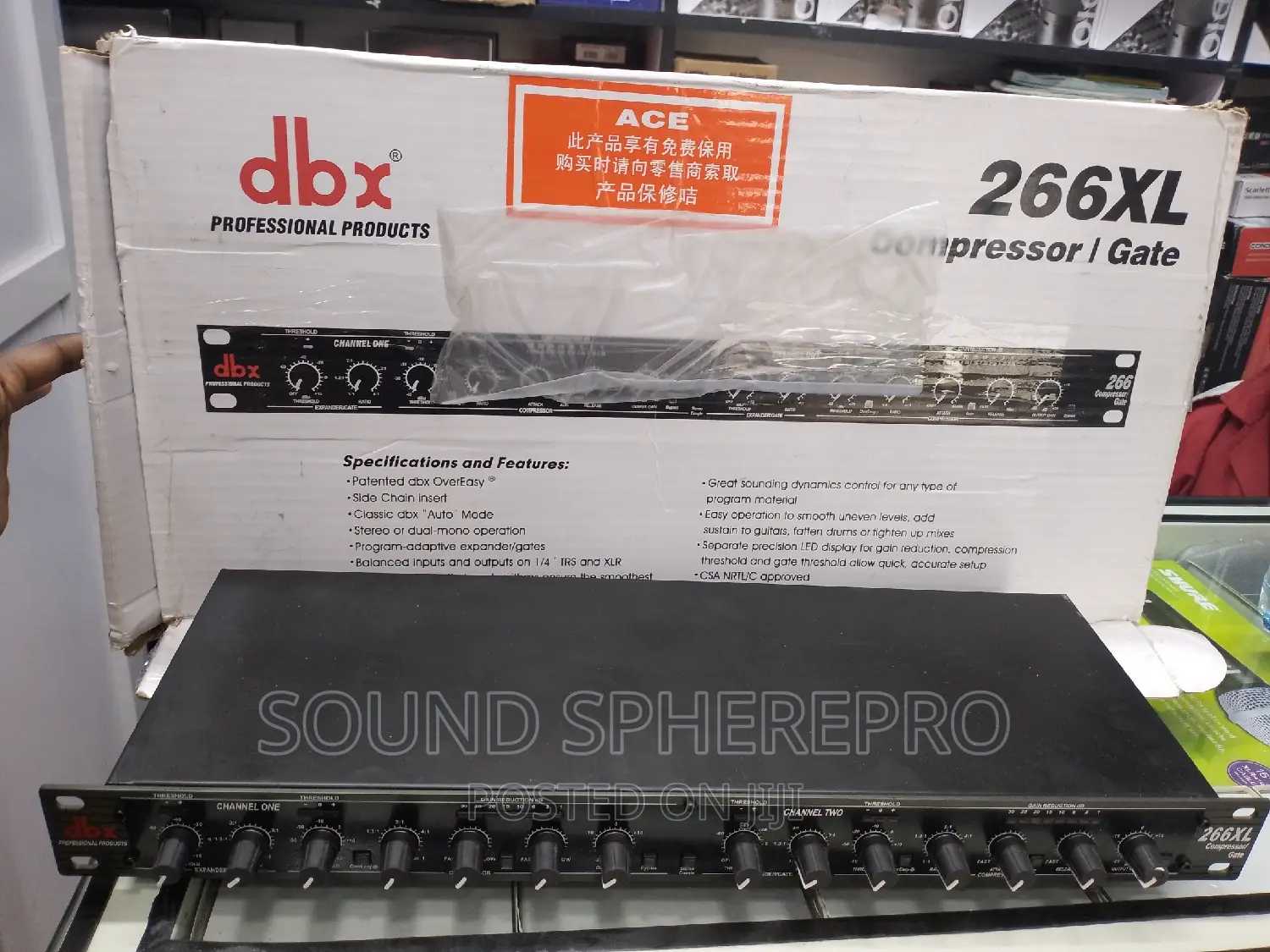 DBX 266xl Compressor