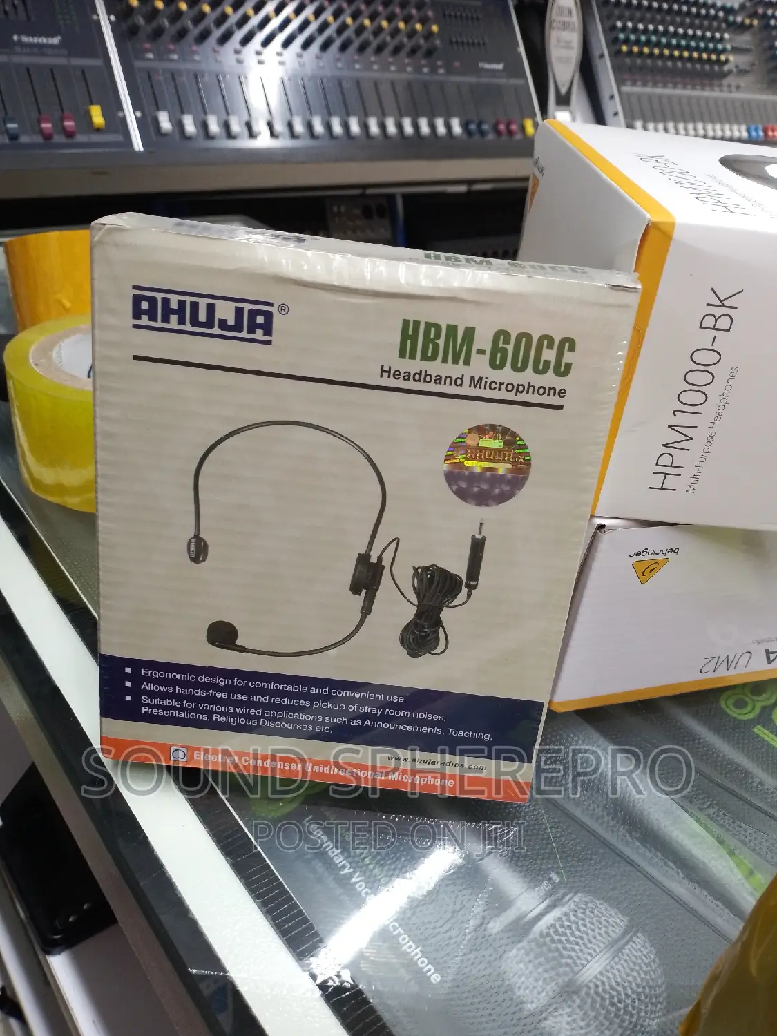 Ahuja HBM -60cc Headband Microphone