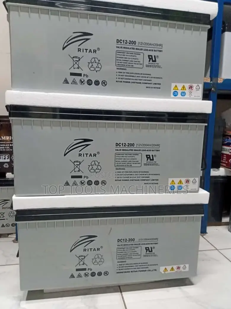Ritar 200ah 12v Heavy Duty Battery