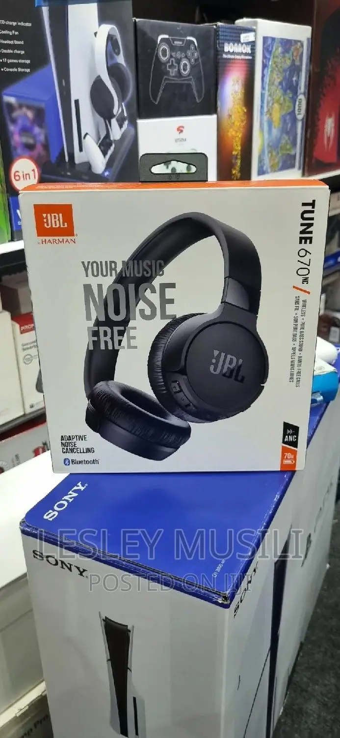 JBL Tune 670NC Wireless on-Ear Headphones