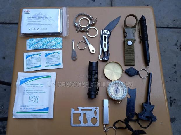 Camping Survival Kit Box- Military - thumbnail 3