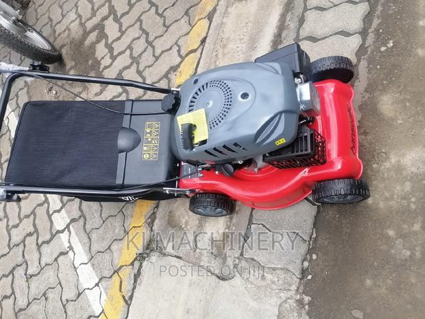Gasoline Powered Lawn Mowing Machine -Hanseatic Brand