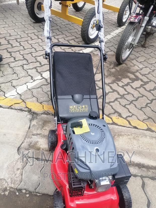 Push and Pull Gasoline Lawn Mower-Hanseatic Brand - main view