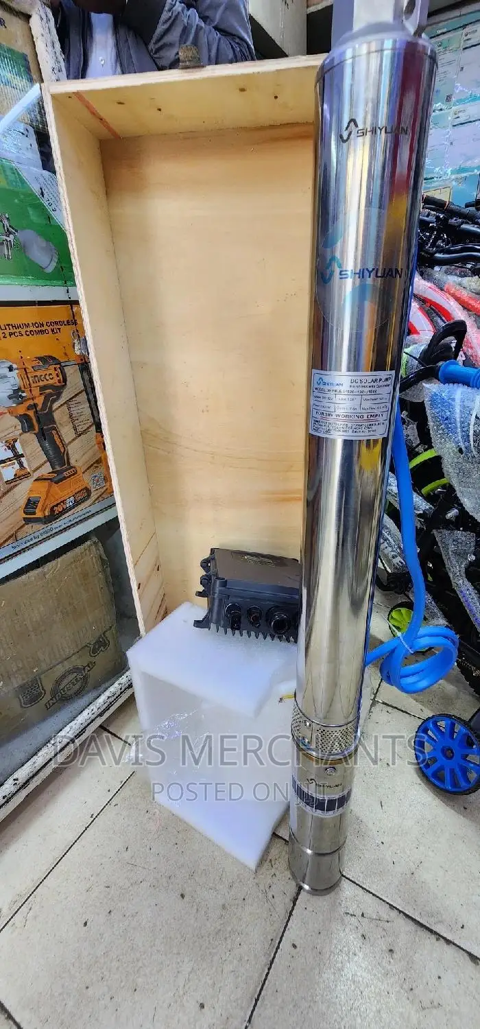 Solar Submersible Water Pump With 120M Head