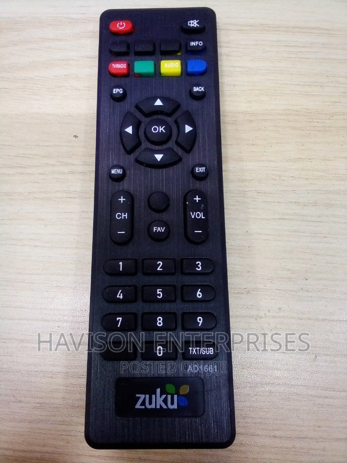 Latest Zuku Remote