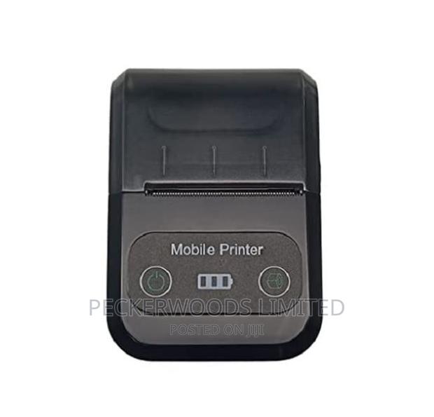 Black Thermal Receipt Printer Etims Compatible - main view