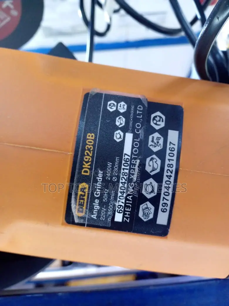 Dera 9inch Angle Grinder